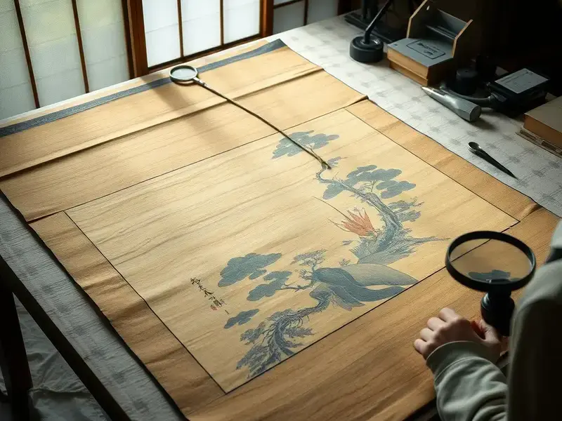 絵画修復サービス